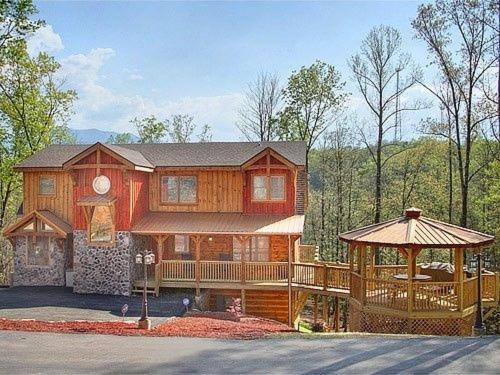 Majestic Springs Lodge Cabin McCookville Buitenkant foto