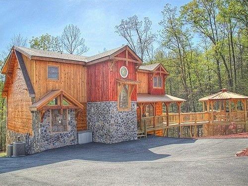 Majestic Springs Lodge Cabin McCookville Buitenkant foto